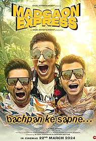 دانلود دوبله فارسی فیلم Madgaon Express سال 2024 - قطار مادگان