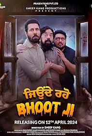 دانلود دوبله فارسی فیلم Jeonde Raho Bhoot Ji سال 2024 - جن در خانه