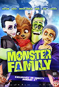 دانلود دوبله فارسی فیلم Monster Family سال 2017 - خانوادهی هیولا