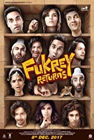 دانلود دوبله فارسی فیلم Fukrey Returns سال 2017 - بازگشت بی عرضه ها